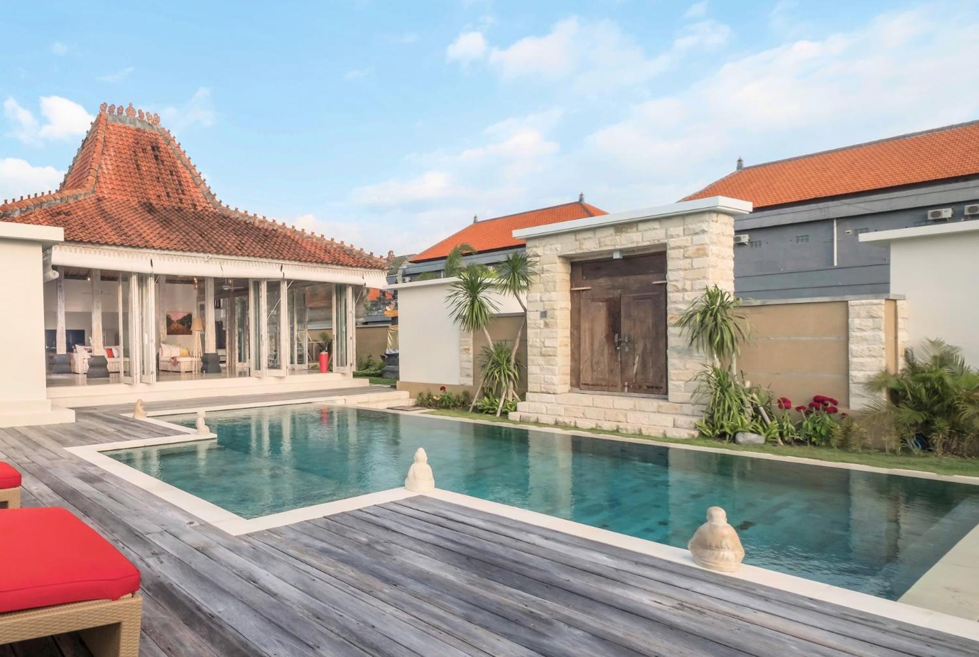 Villa Manggala - 13 Mins Walk To Berawa Beach ชังกู ภายนอก รูปภาพ