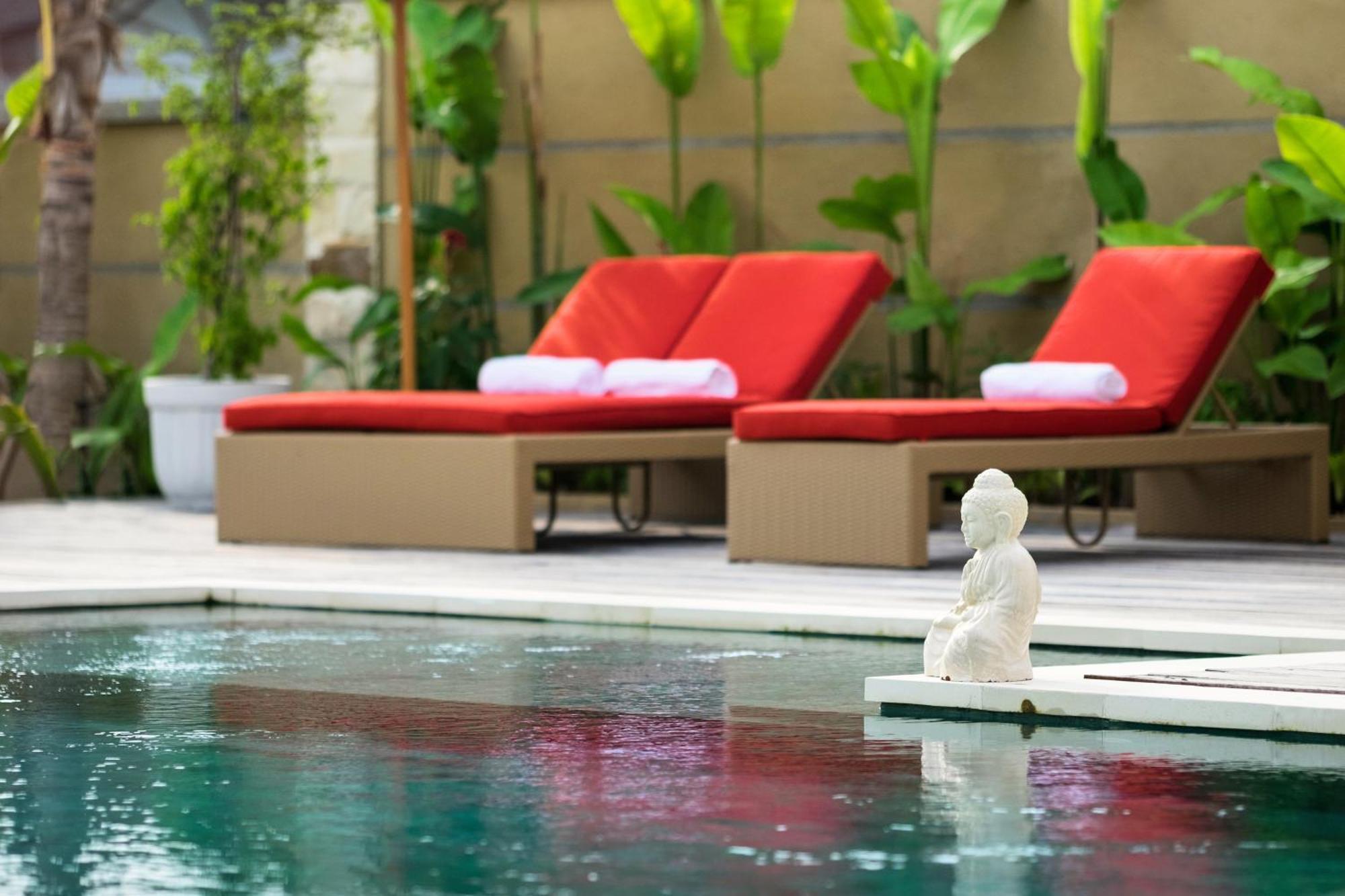 Villa Manggala - 13 Mins Walk To Berawa Beach ชังกู ภายนอก รูปภาพ