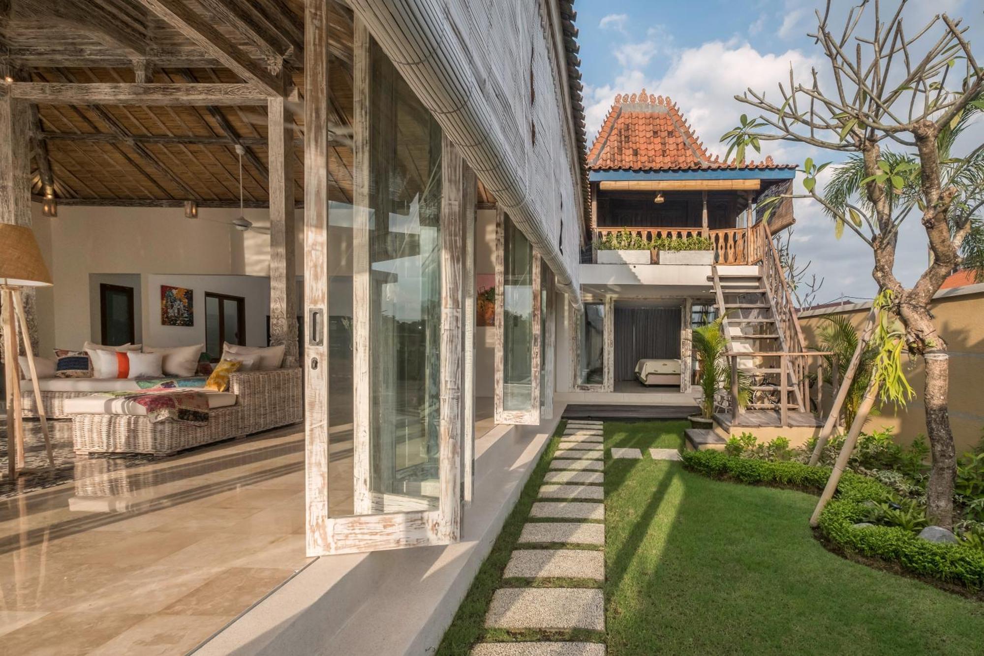 Villa Manggala - 13 Mins Walk To Berawa Beach ชังกู ภายนอก รูปภาพ