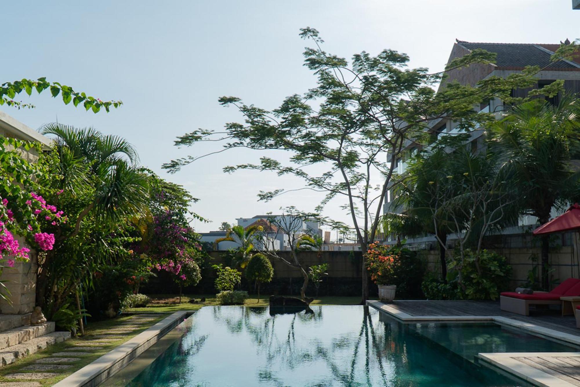 Villa Manggala - 13 Mins Walk To Berawa Beach ชังกู ภายนอก รูปภาพ